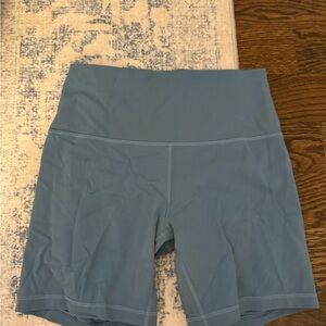lululemon athletica Women's Blue Bike Shorts